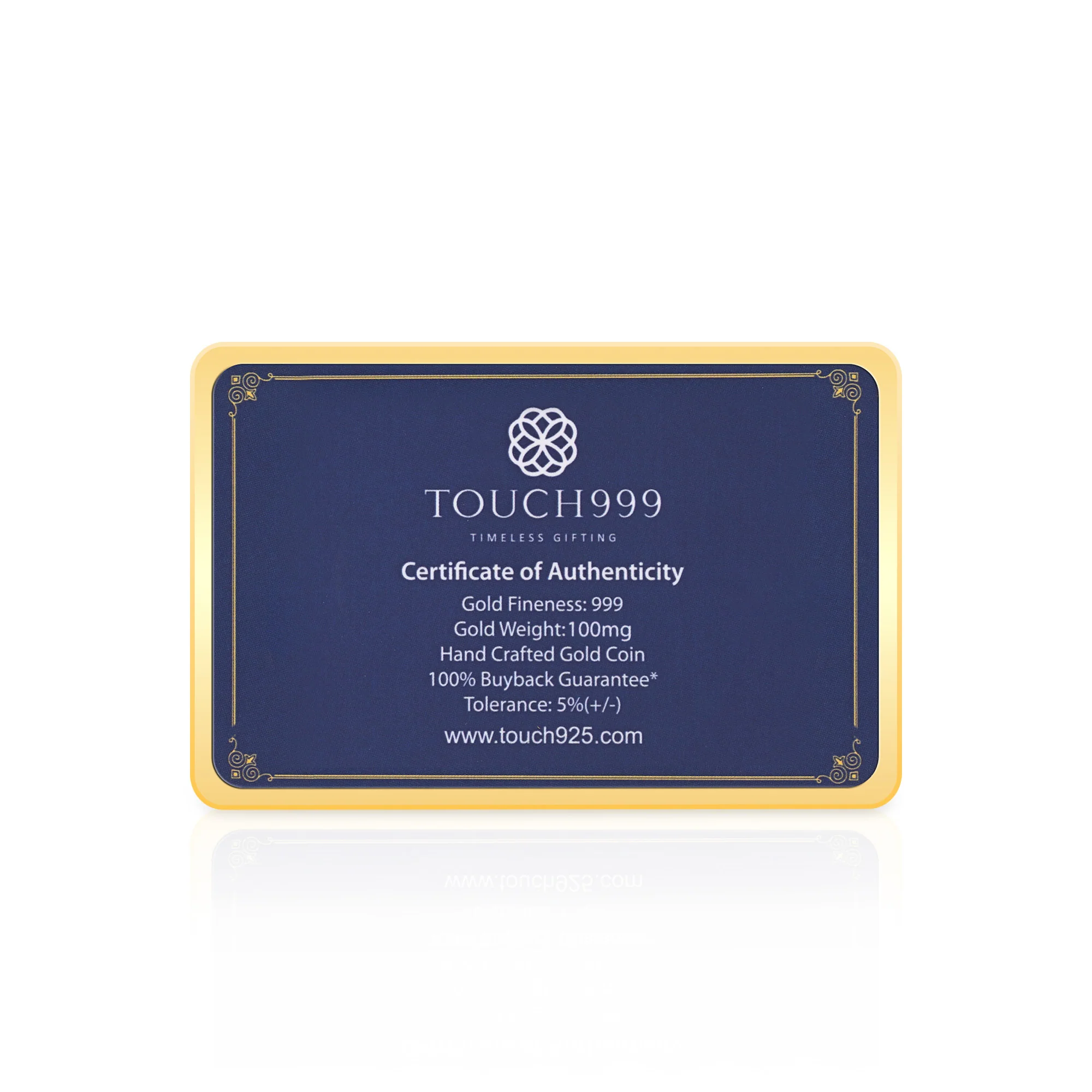 24K (999) Pure 100 mg Victoria Gold Coin - Image 3