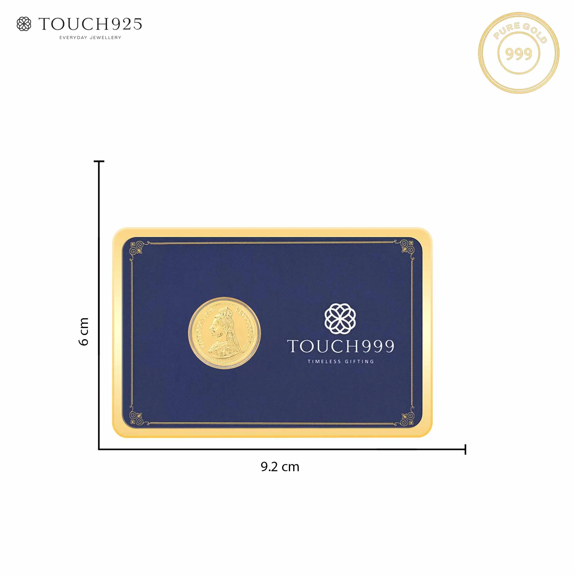 24K (999) Pure 100 mg Victoria Gold Coin - Image 4