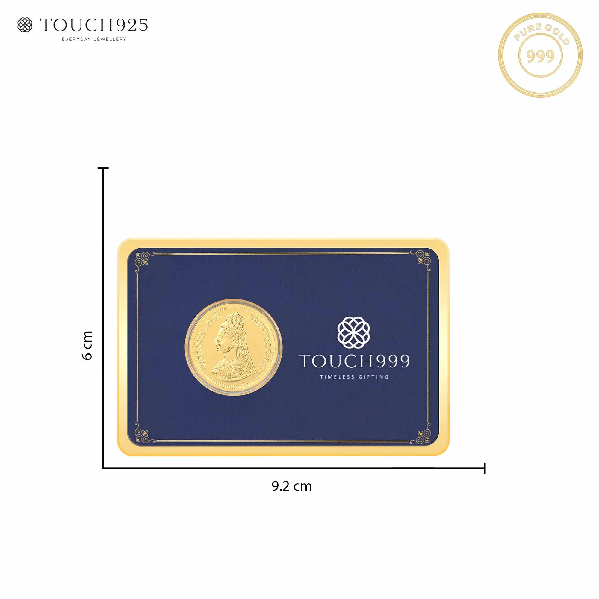 24K (999) Pure 200 mg Victoria Gold Coin - Image 4
