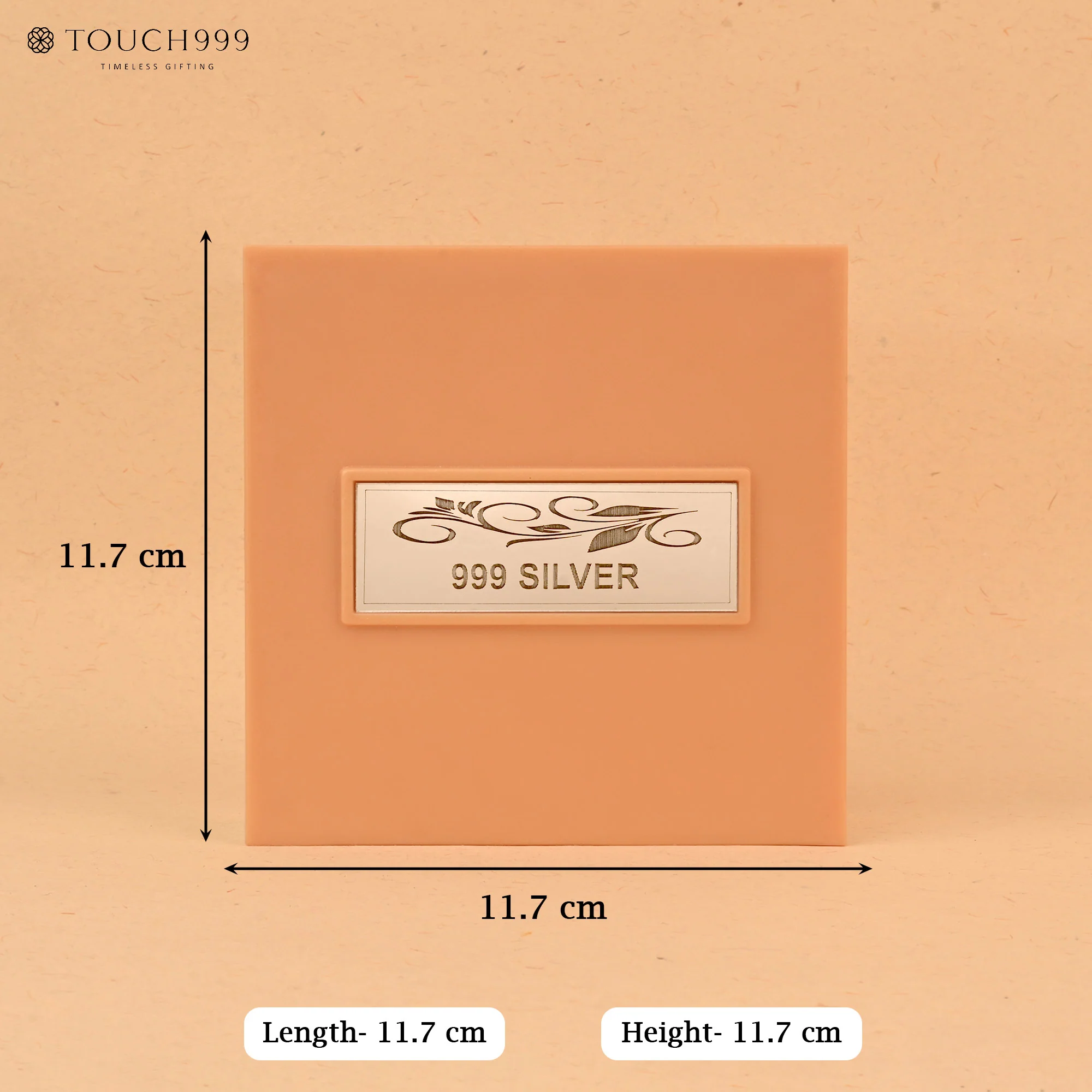 999 Silver Divya Laxmi Ganesh Idol Gift Box - Image 5