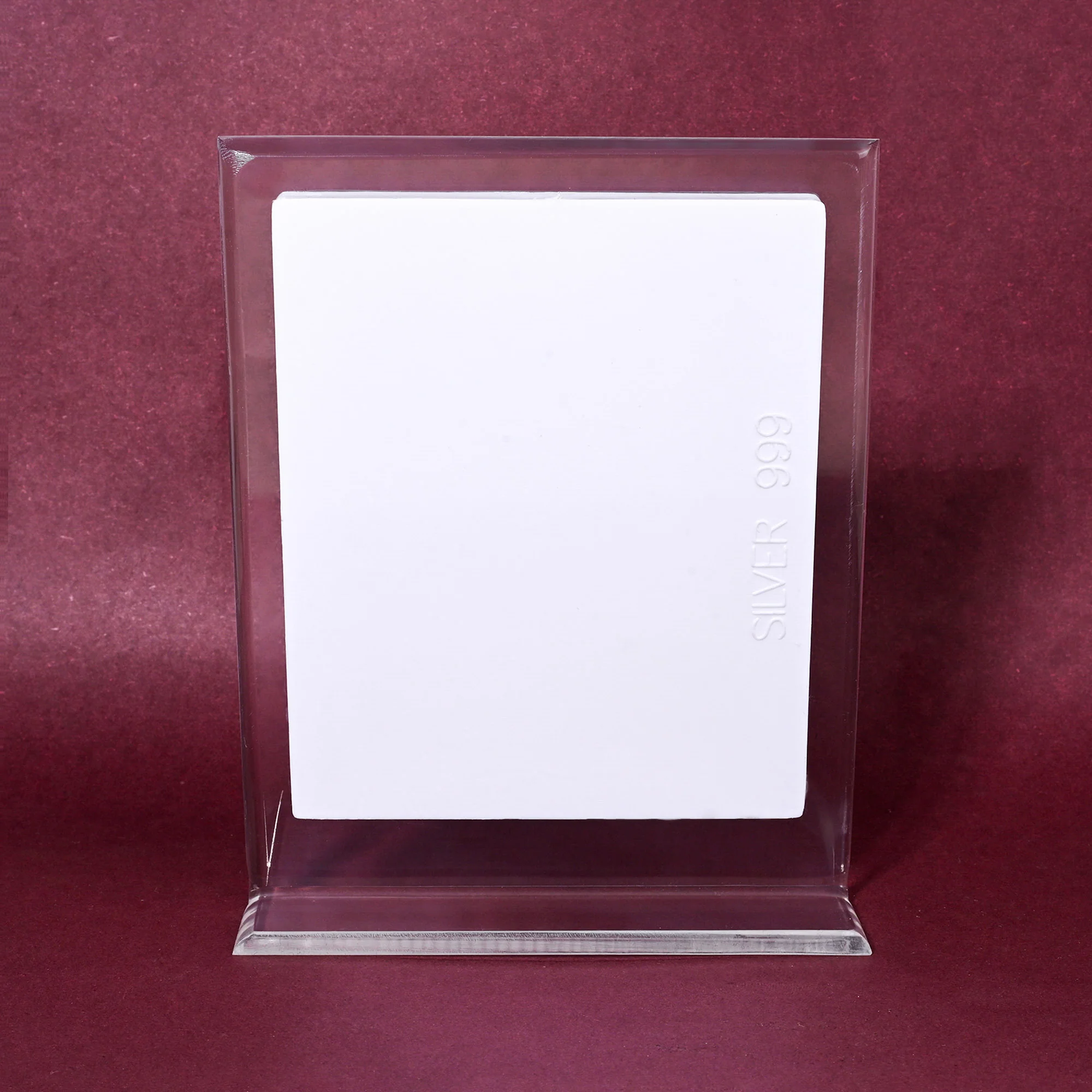 999 Silver Godess Laxmi Idol Frame - Image 5