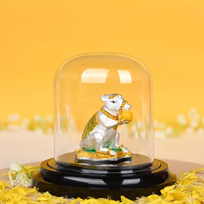 999 Silver Mushak Blessing Idol - Image 4