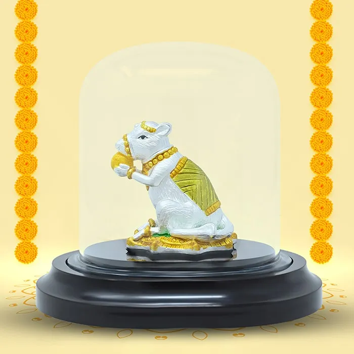 999 Silver Mushak Blessing Idol - Image 5