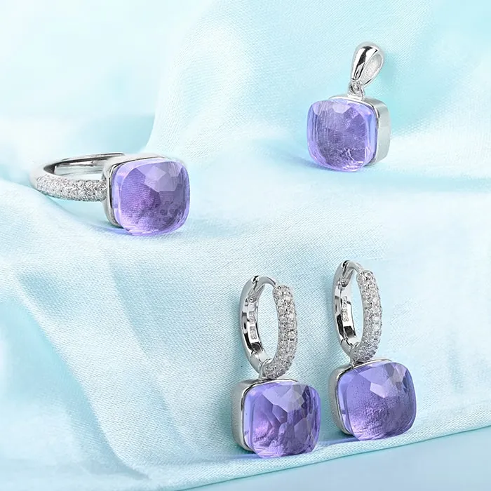 Amethyst Twilight Trio Set - Image 3