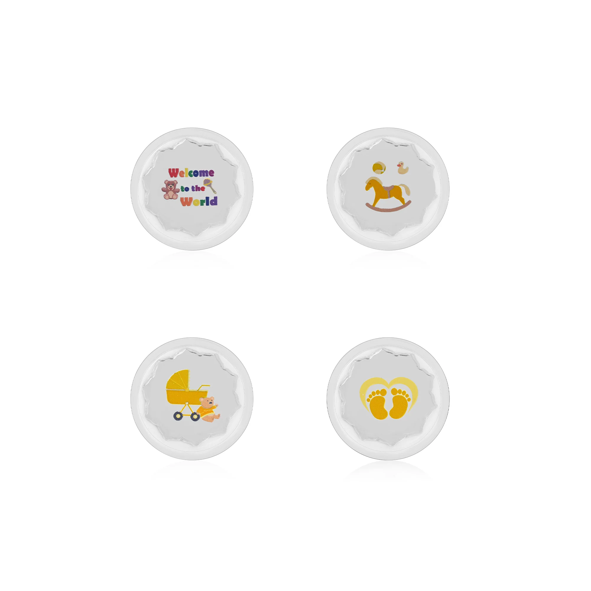 Baby Shower 999 Silver Coin Gift Set (4 Coins) - Image 6