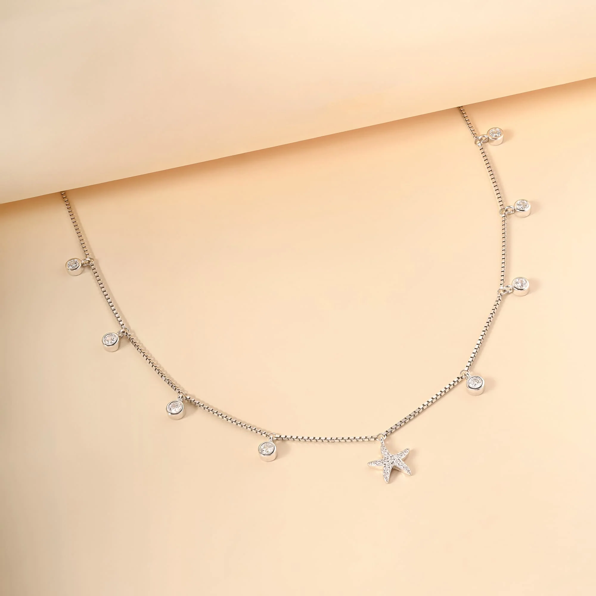 Charm Starfish Necklace - Image 3