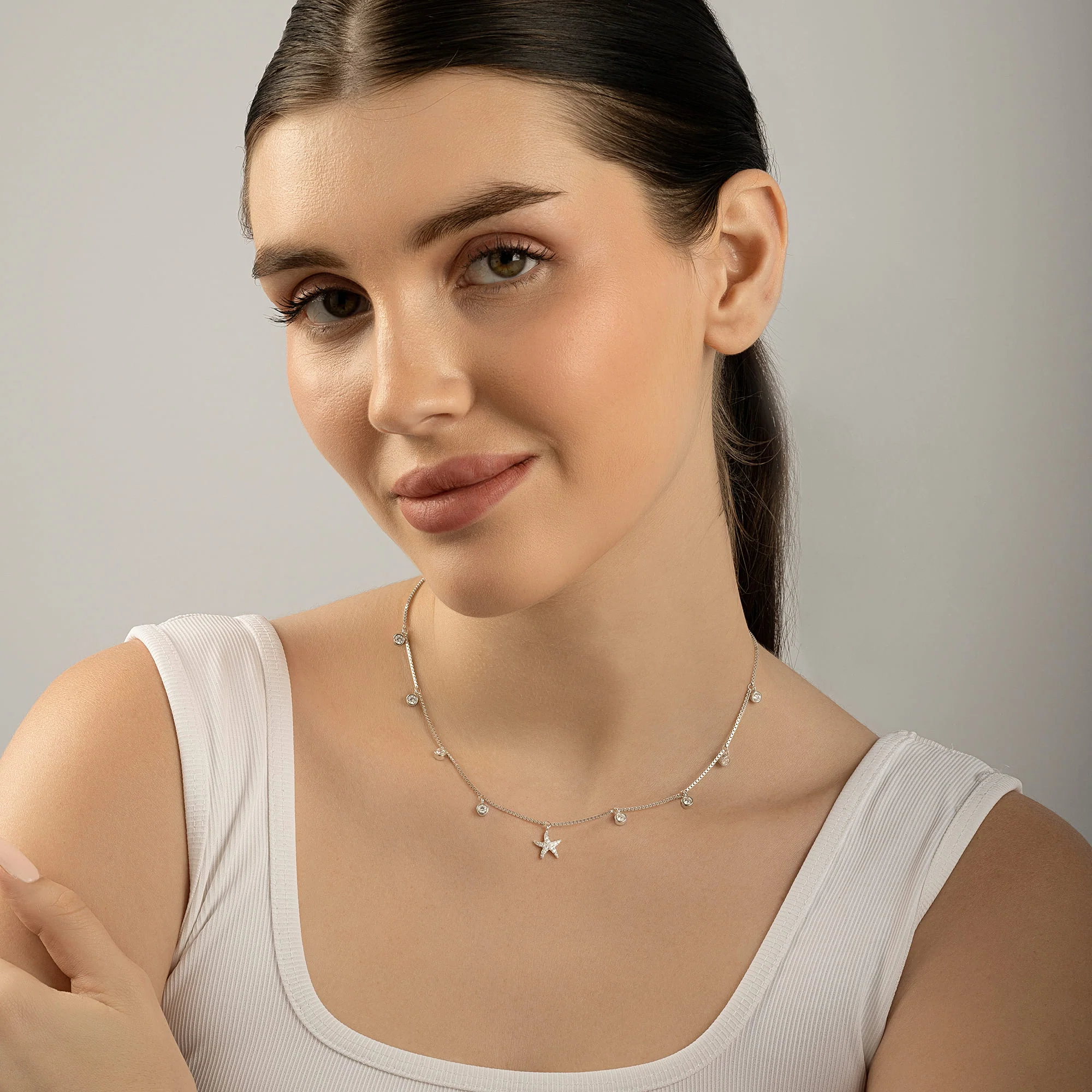 Charm Starfish Necklace - Image 4