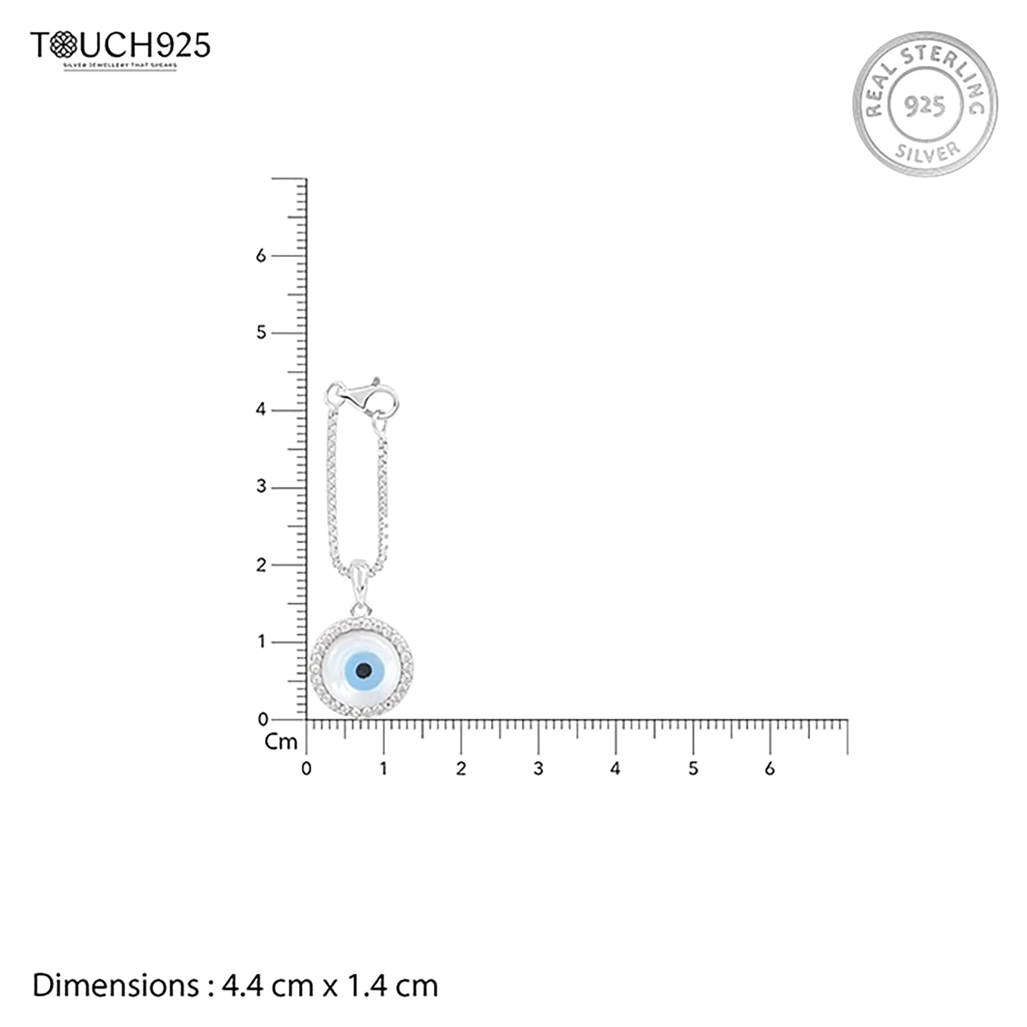 Circular Evil Eye Charm - Image 5