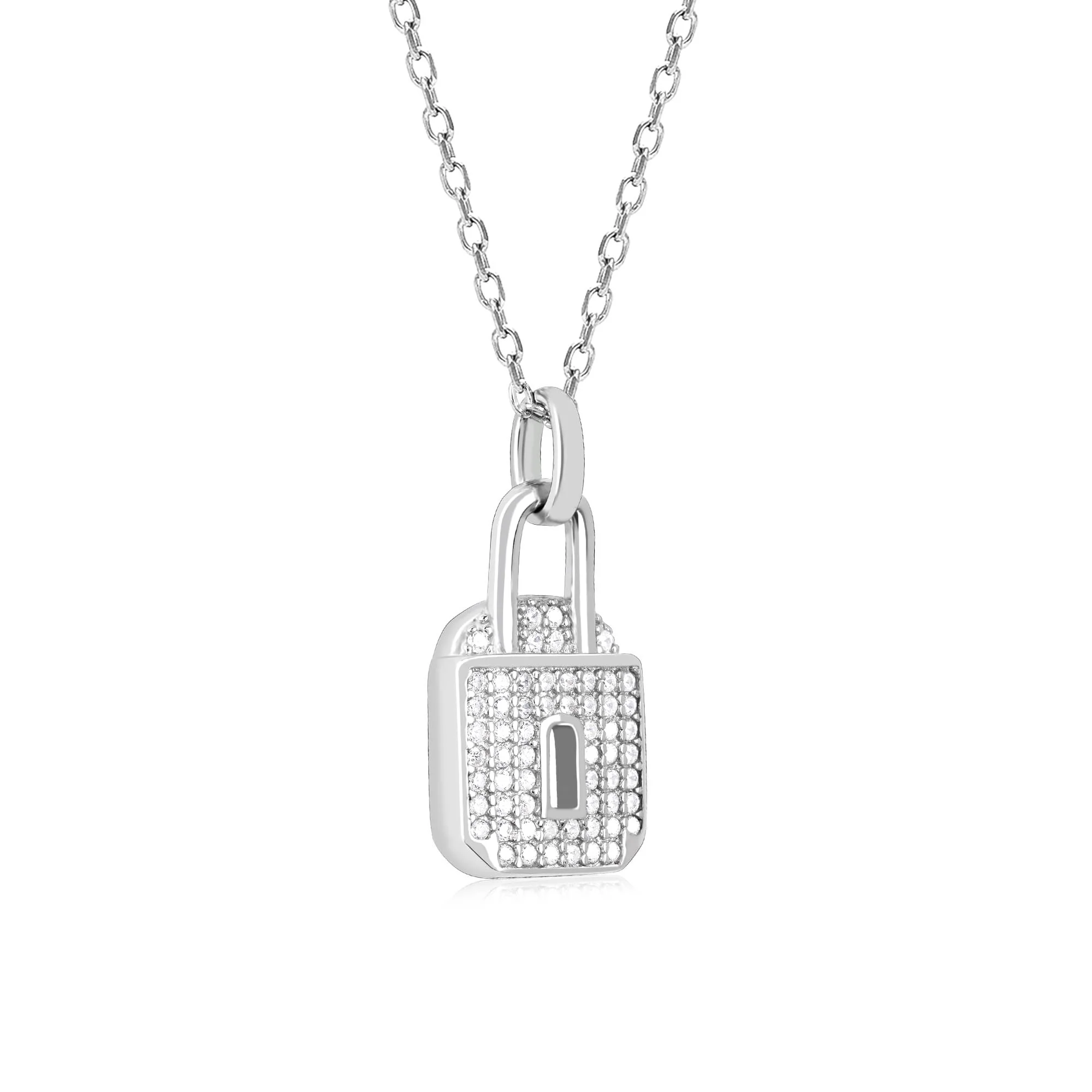 Classic Lock Necklace - Image 5