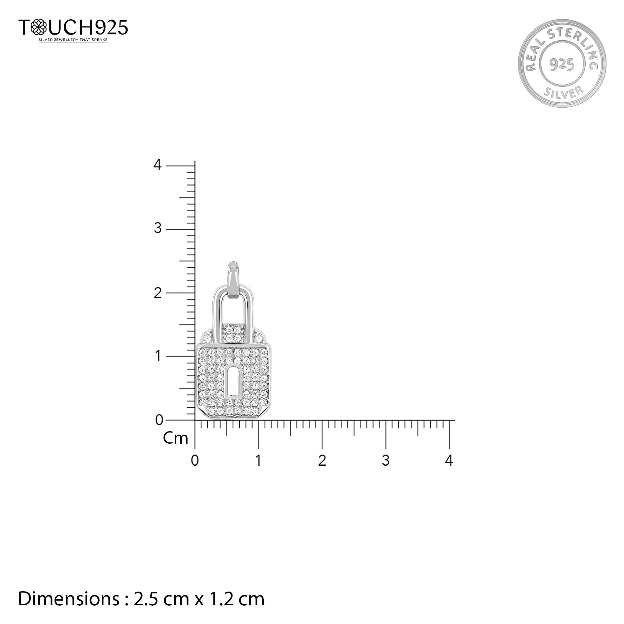 Classic Lock Necklace - Image 6