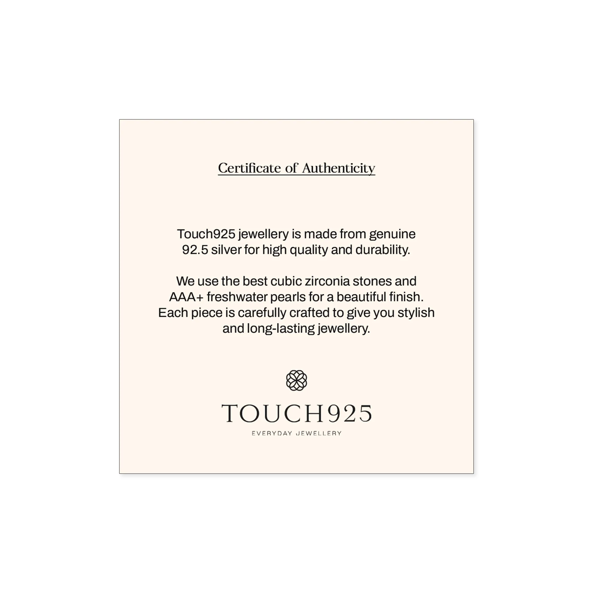 Circular Drop Charm Necklace - Image 7