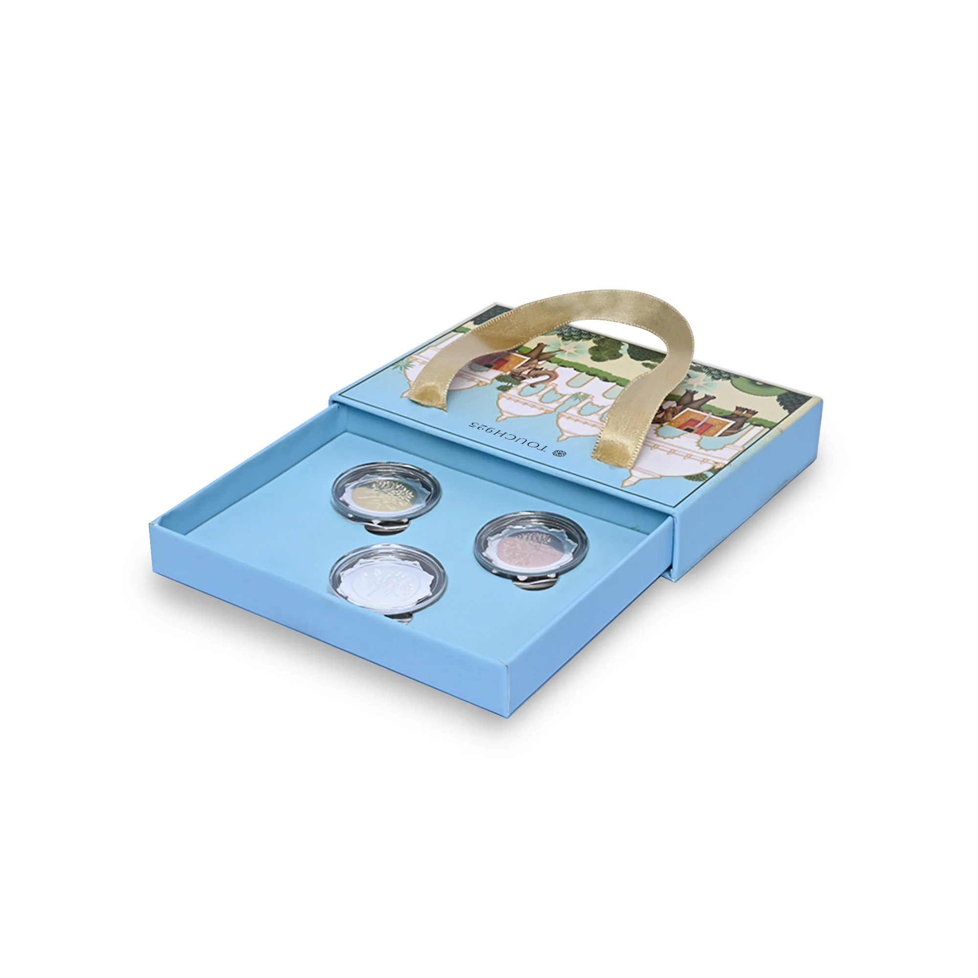 Banyan Tree Shubha-Raagam 999 Silver Coin Box (3 Coins) - Image 4