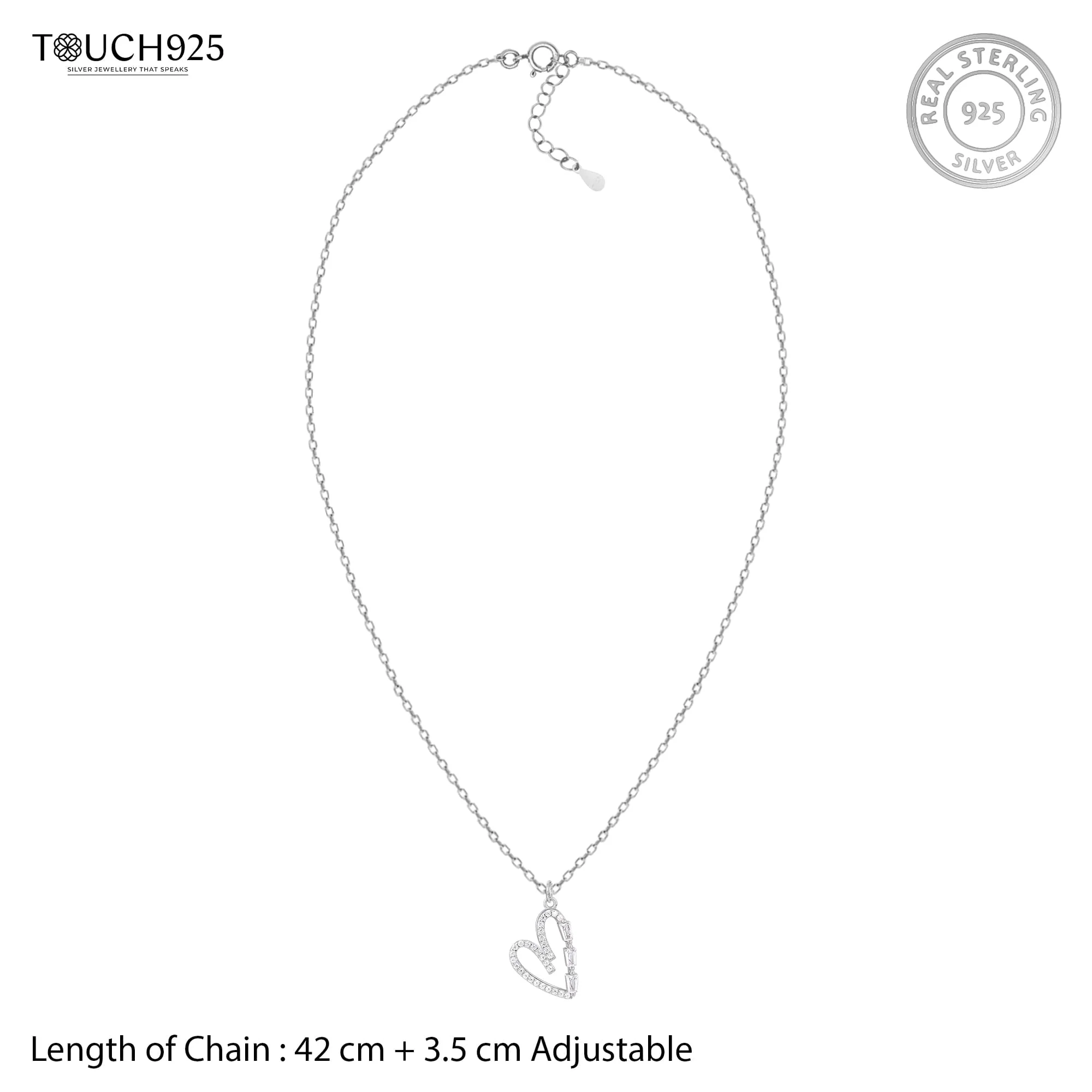 Harmony Heart Necklace - Image 8