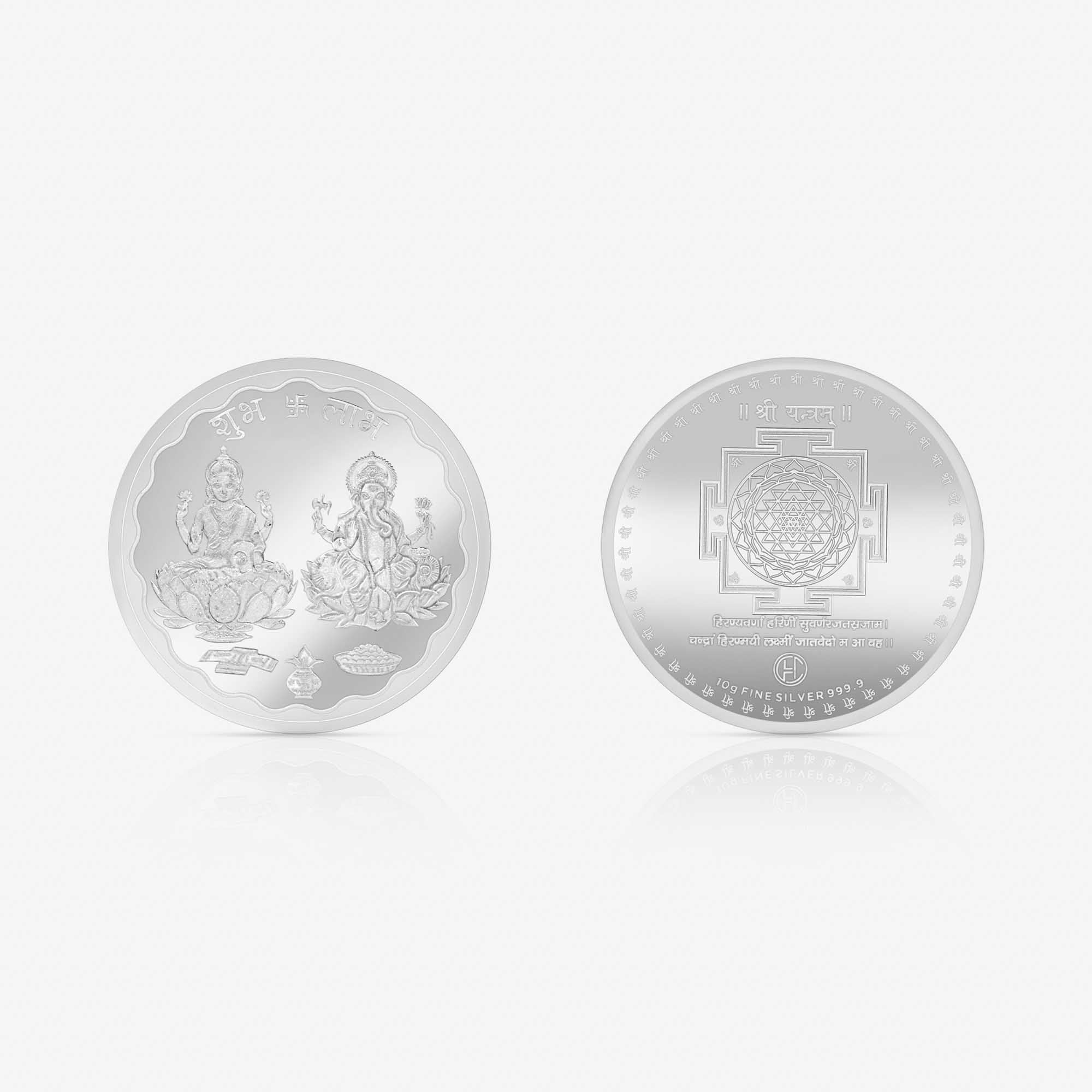 10-20g Laxmi Ganesh 999 Silver Coin - Image 3