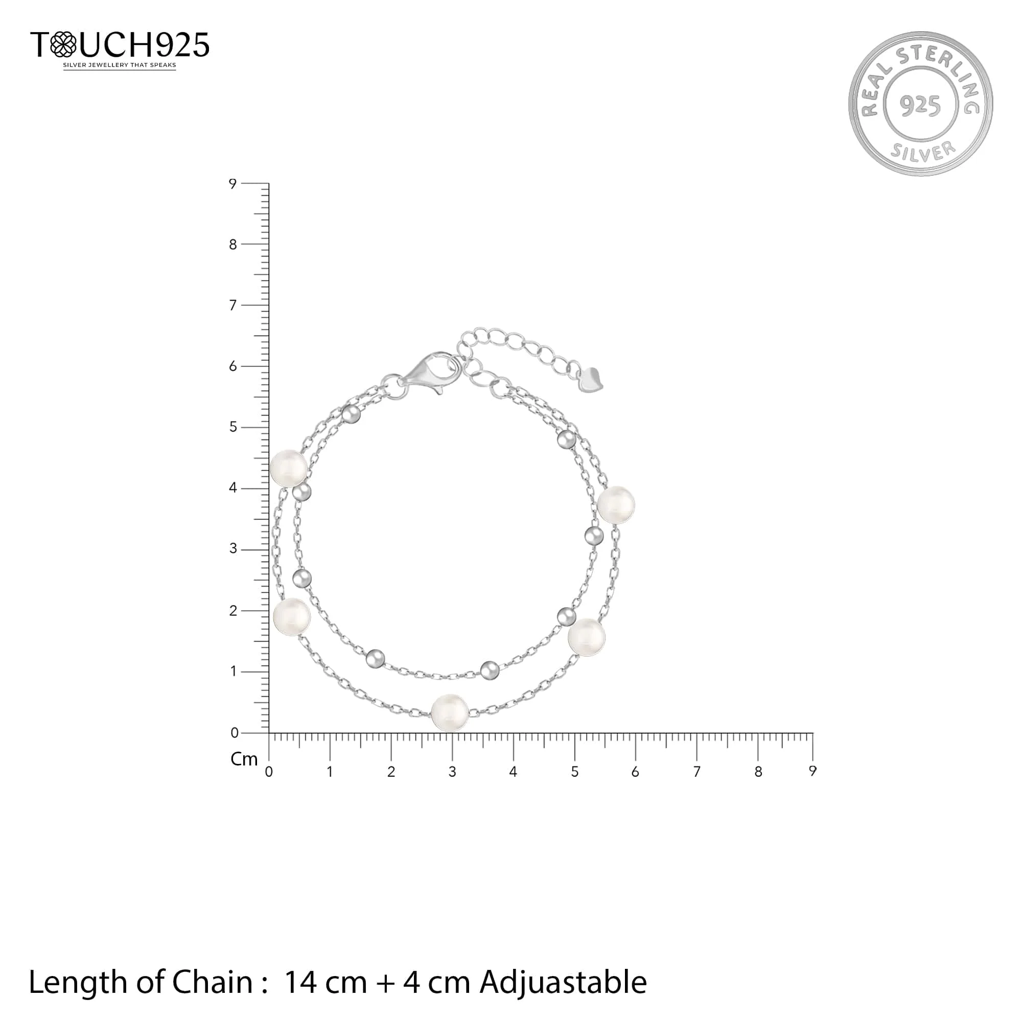 Layered Pearl Jewellery Set - Image 11