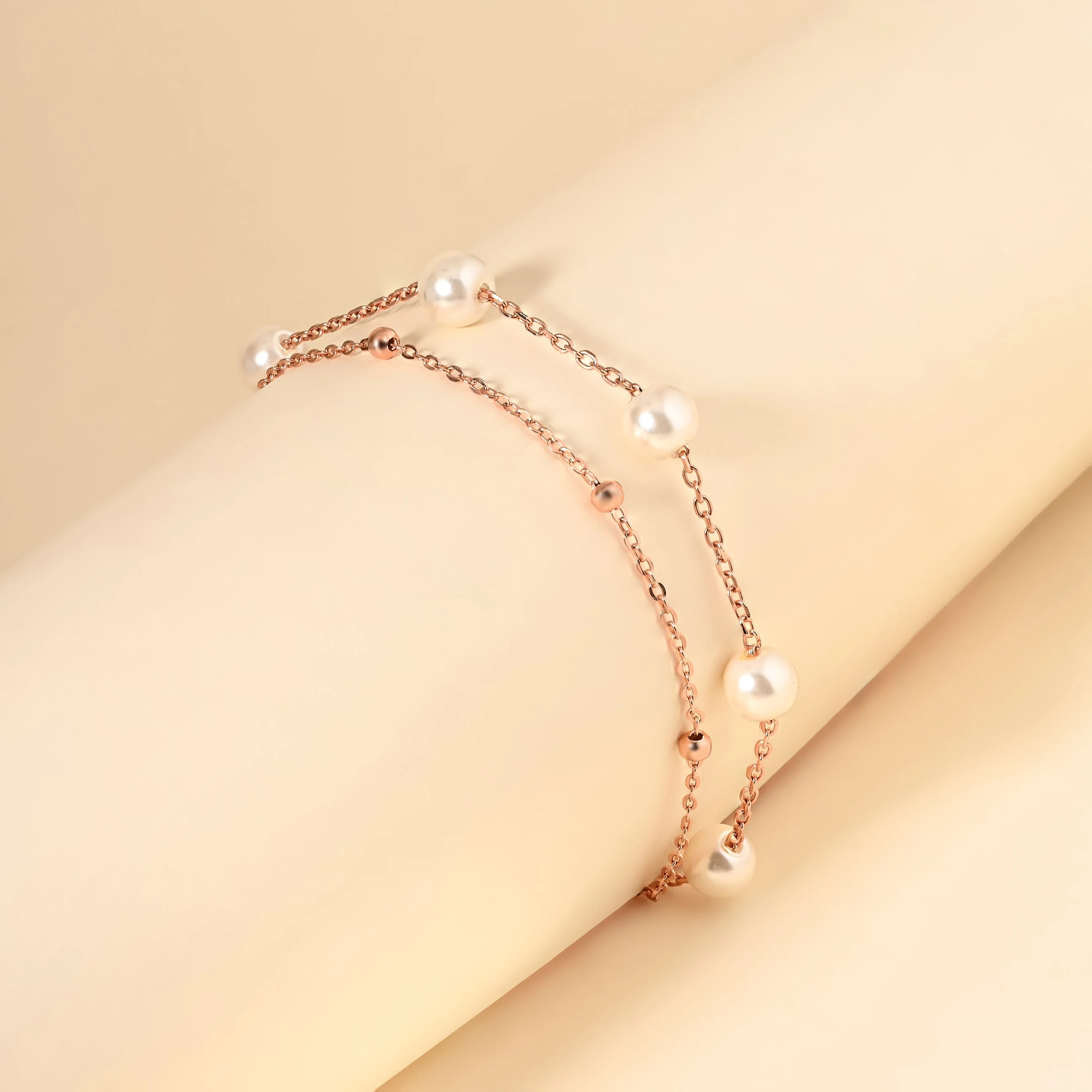 Layered Pearl Jewellery Set - Image 14