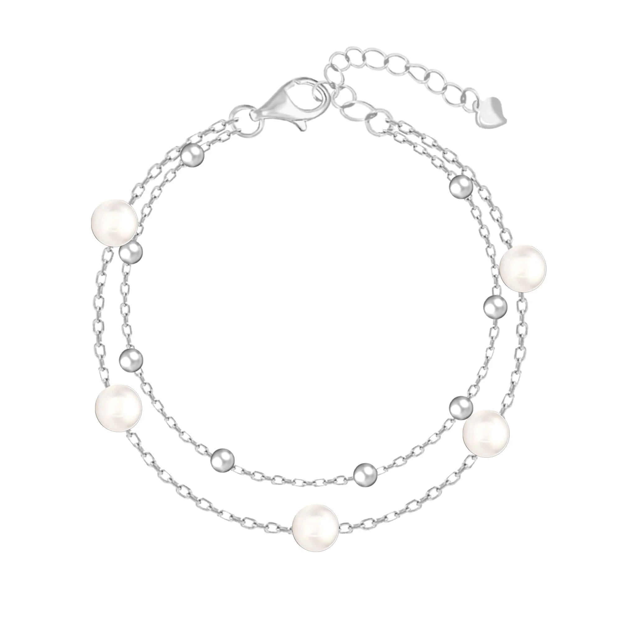 Layered Pearl Jewellery Set - Image 6