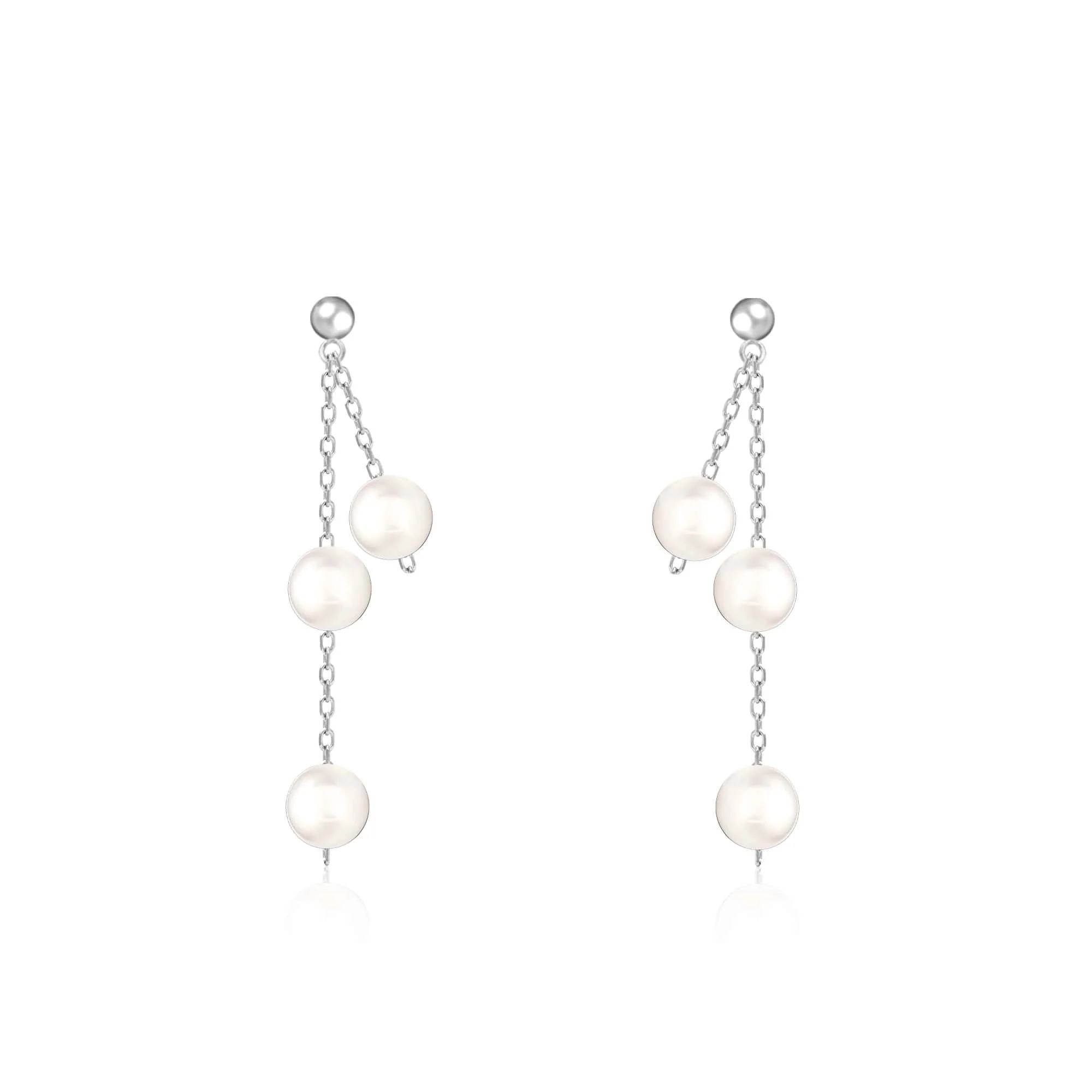 Layered Pearl Jewellery Set - Image 8