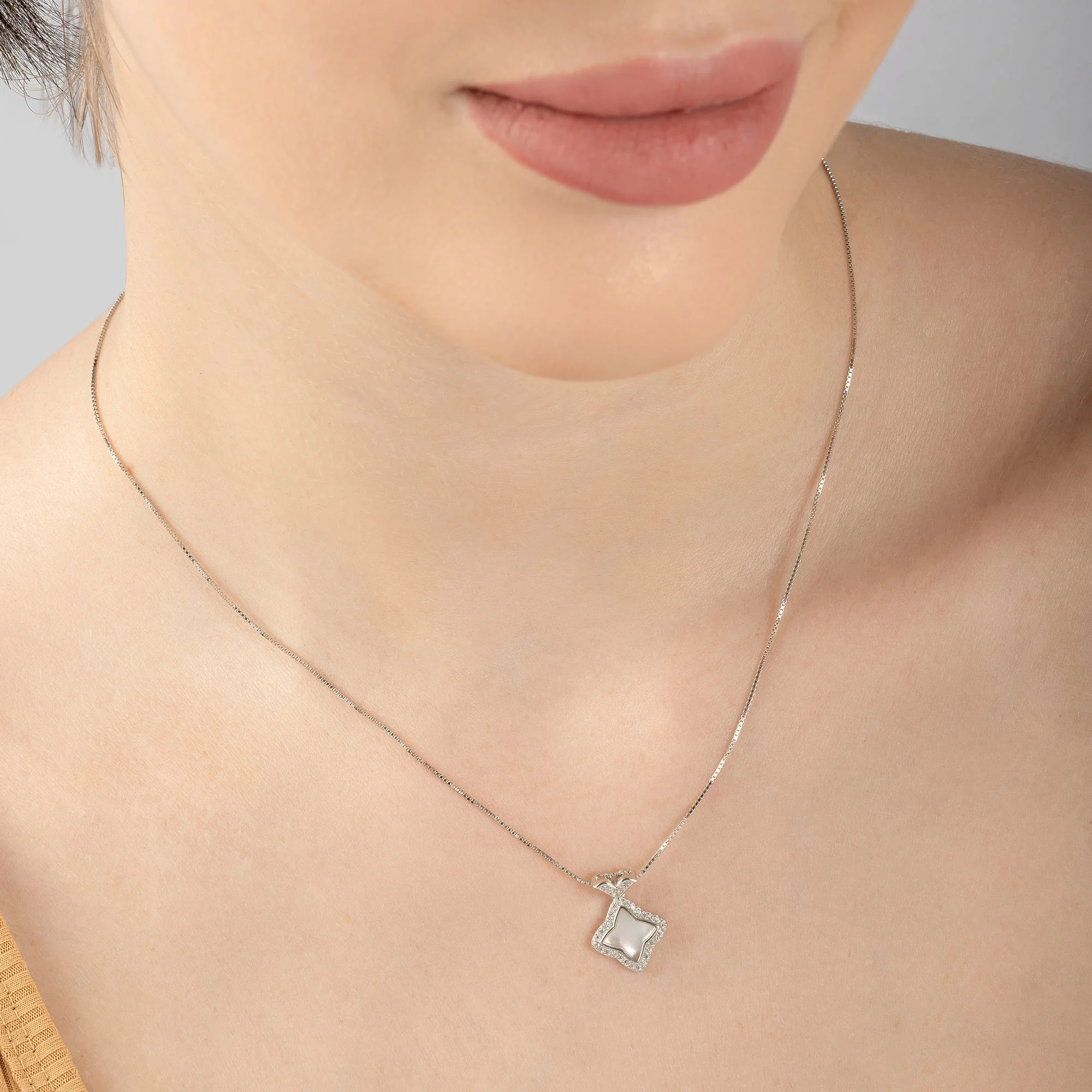 Petal Stone Necklace - Image 3