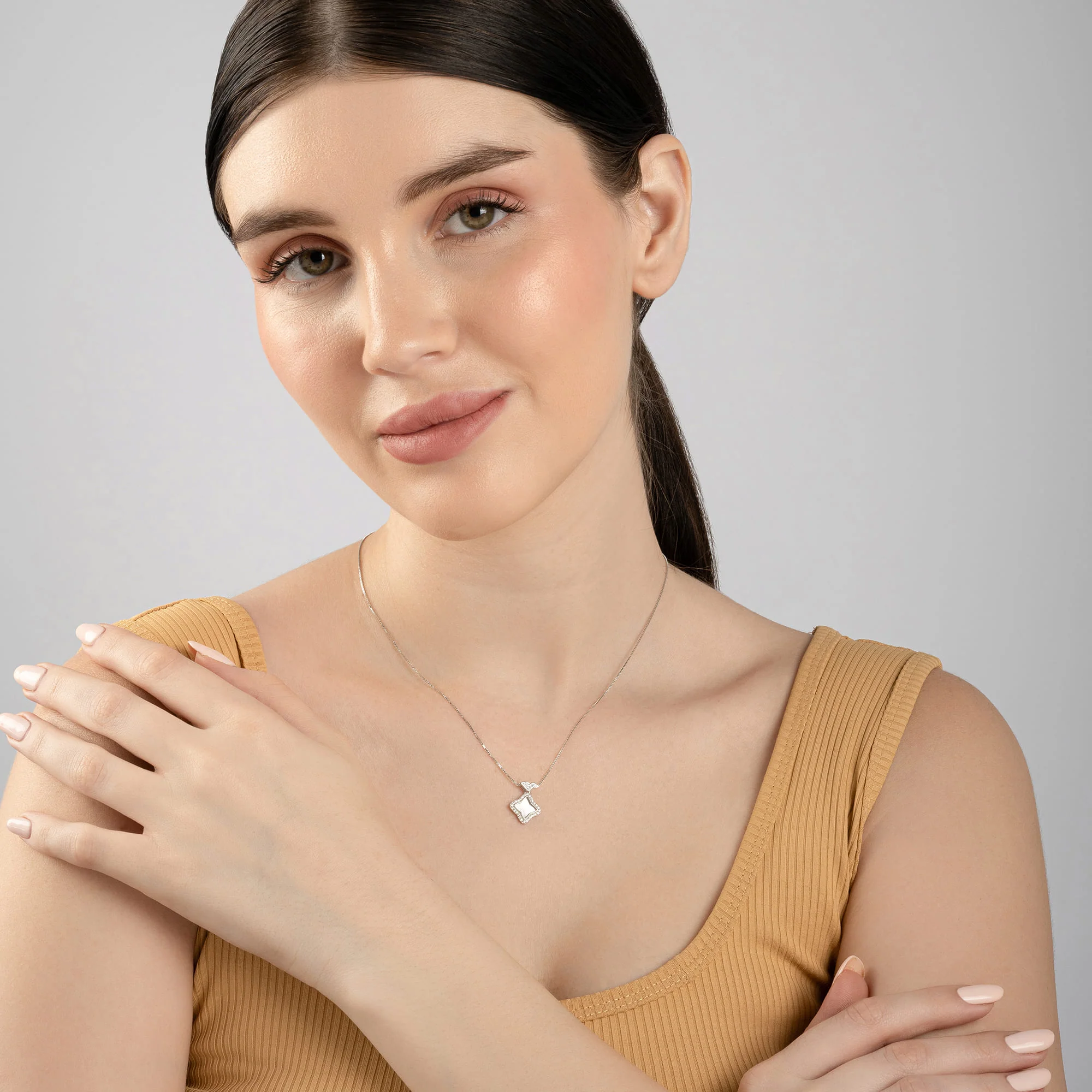 Petal Stone Necklace - Image 5