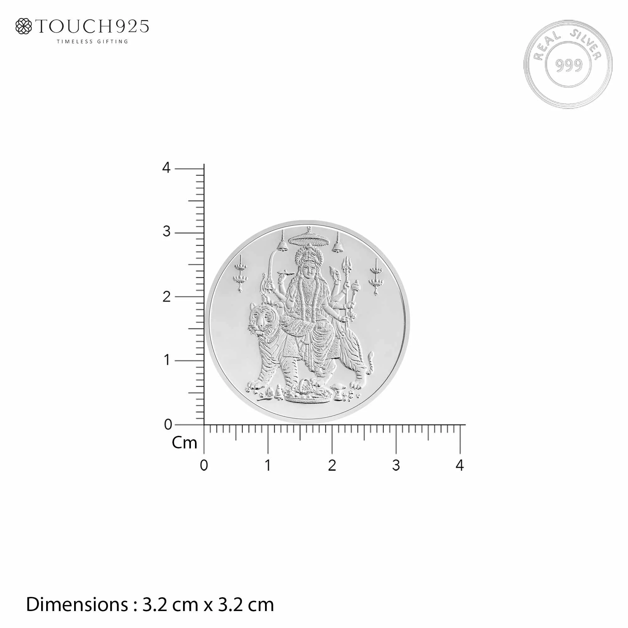 10g Durga Maa Pure 999 Silver Coin - Image 6