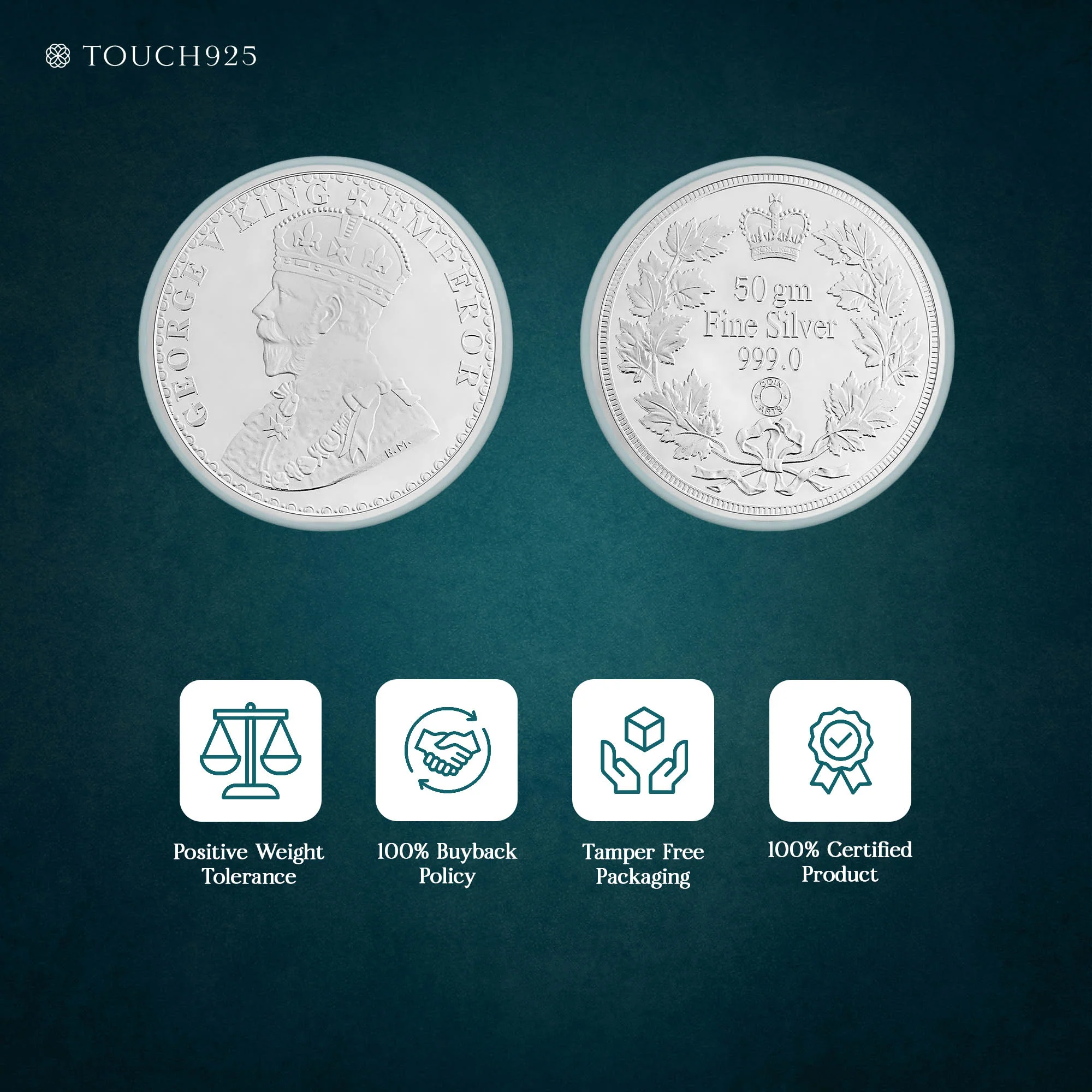 10-100g King Emperor Pure 999 Silver Coin - Image 17