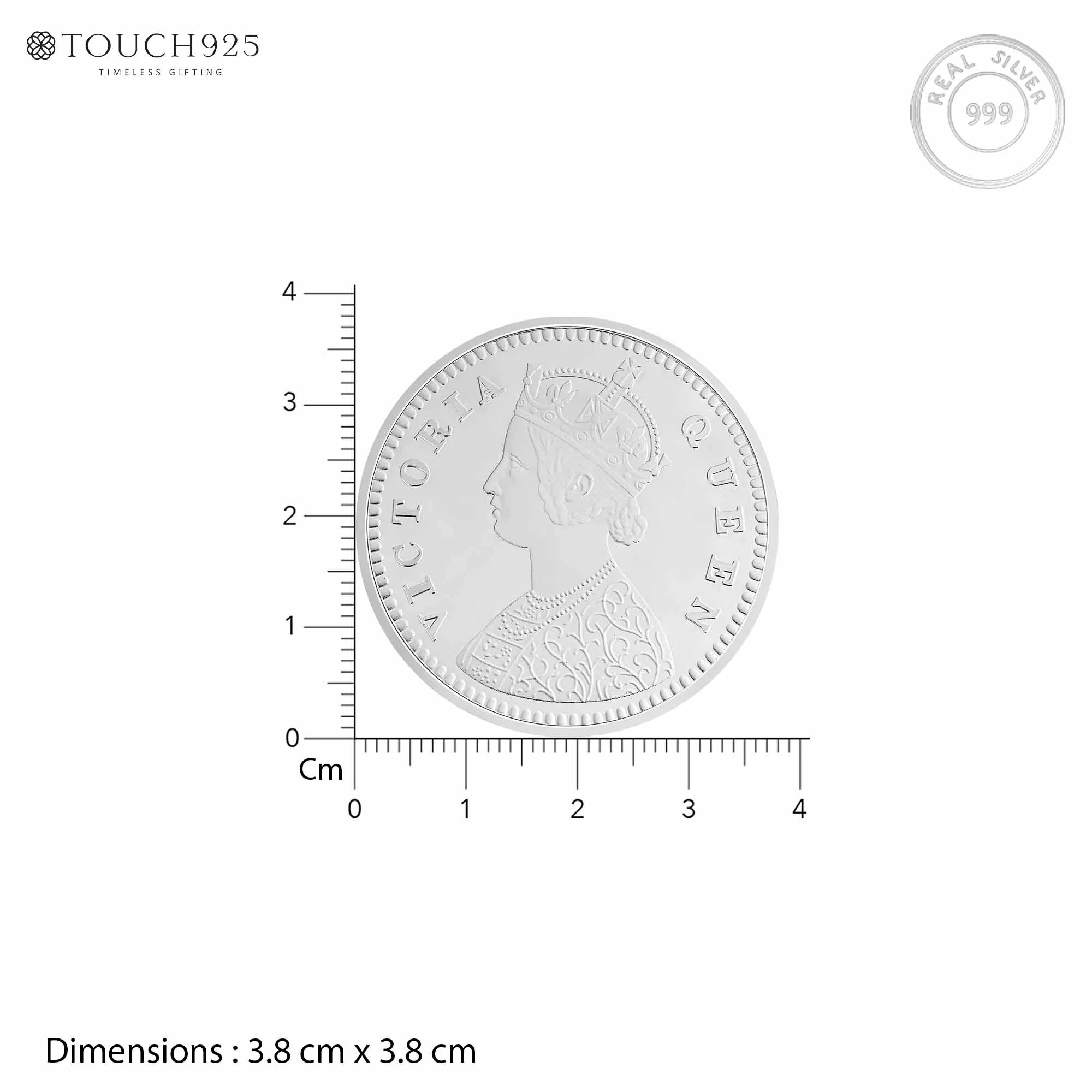 10-100g Queen Victoria Pure 999 Silver Coin - Image 12