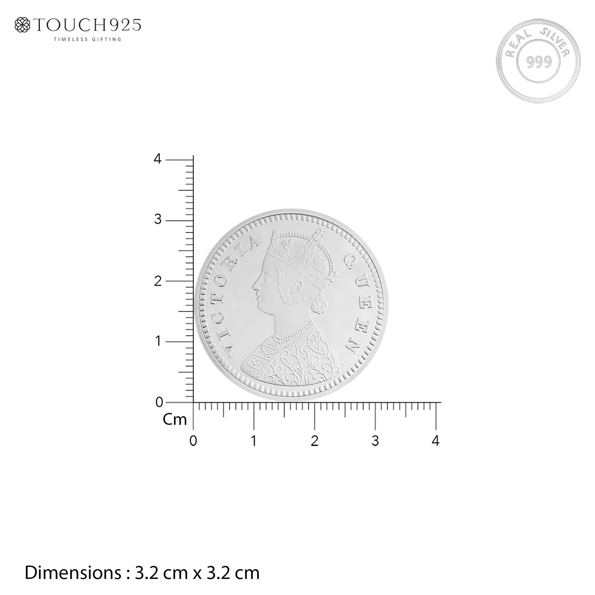 10-100g Queen Victoria Pure 999 Silver Coin - Image 6