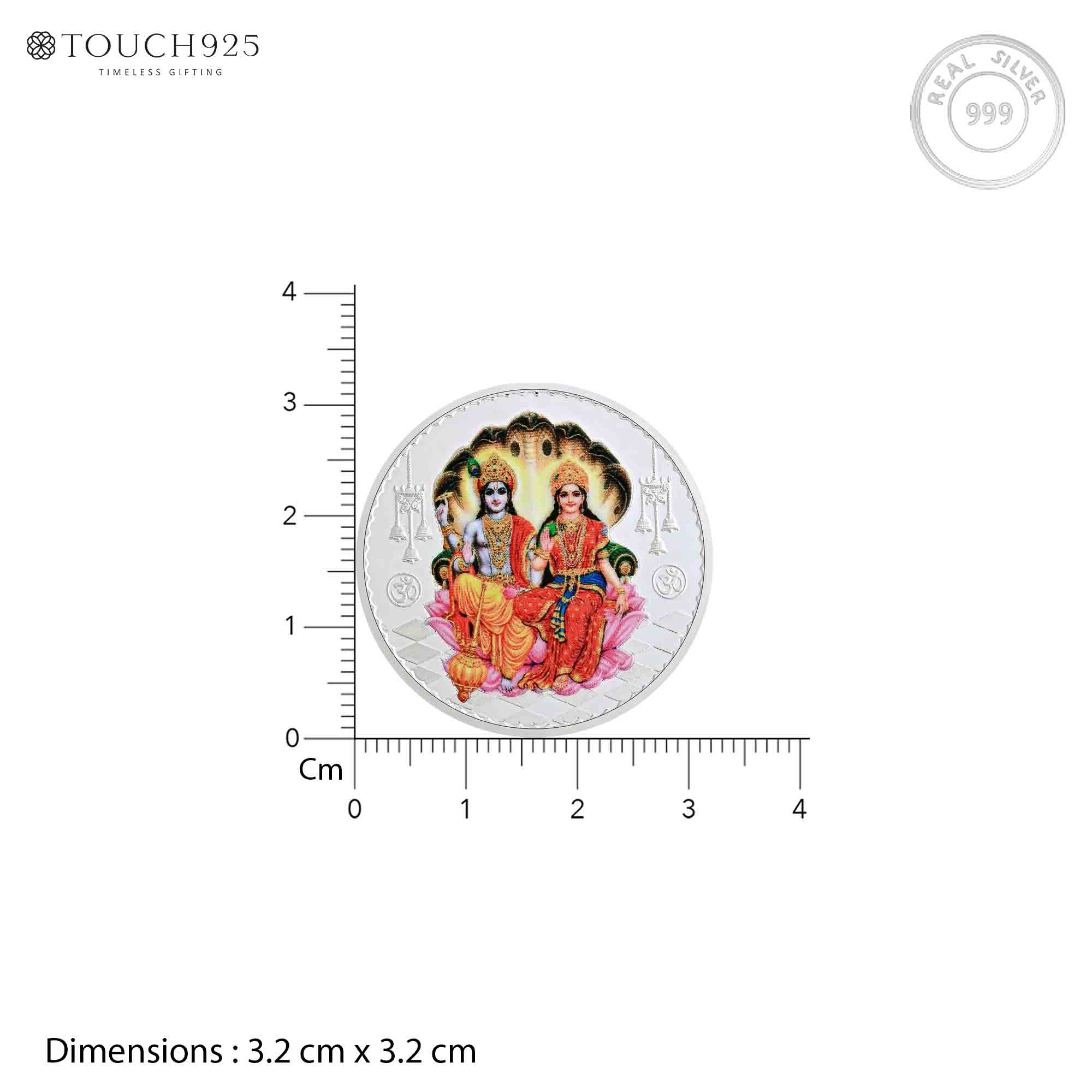 10g Shiv Parvati Pure 999 Silver Coin - Image 6