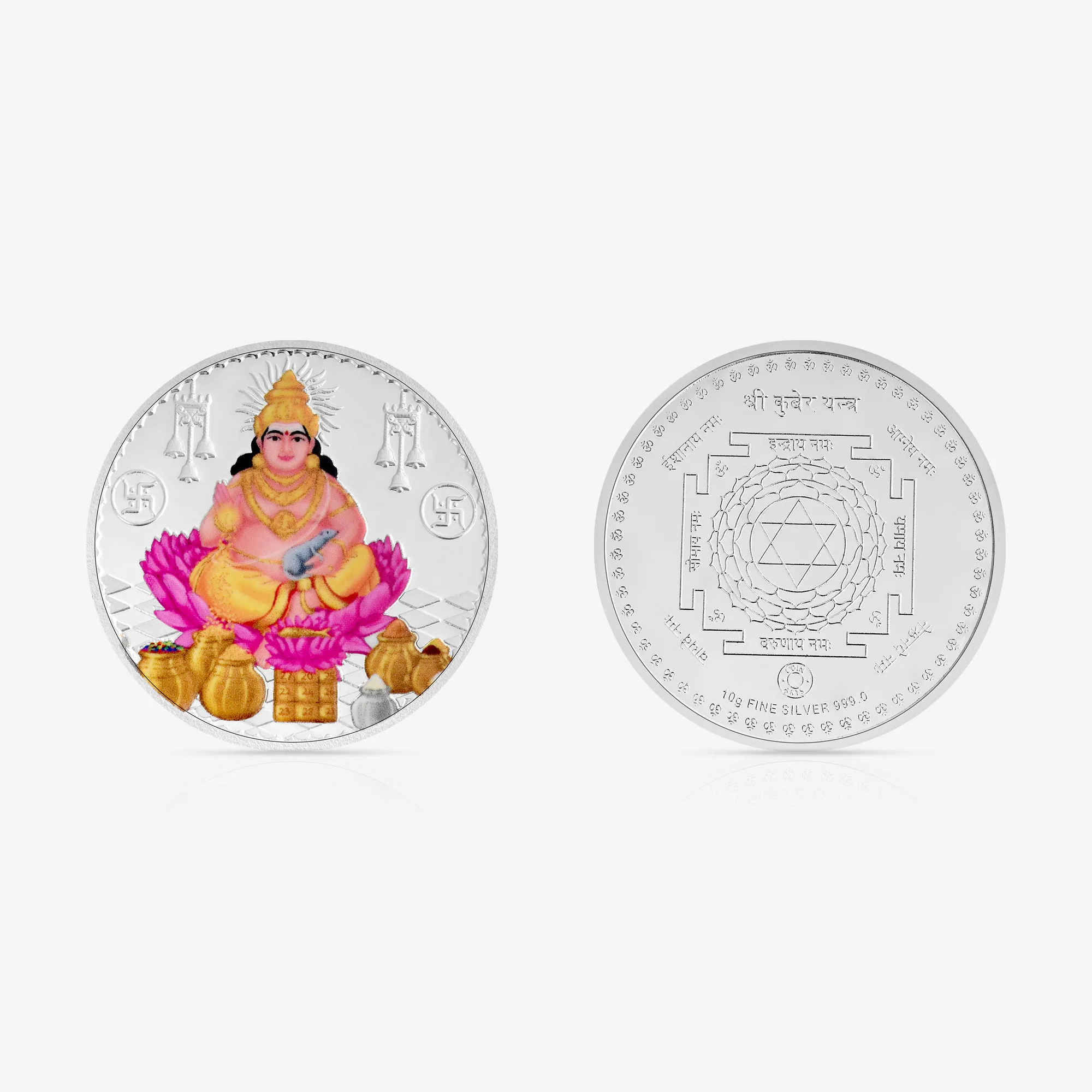 10g Kuber Ji Pure 999 Silver Coin - Image 3