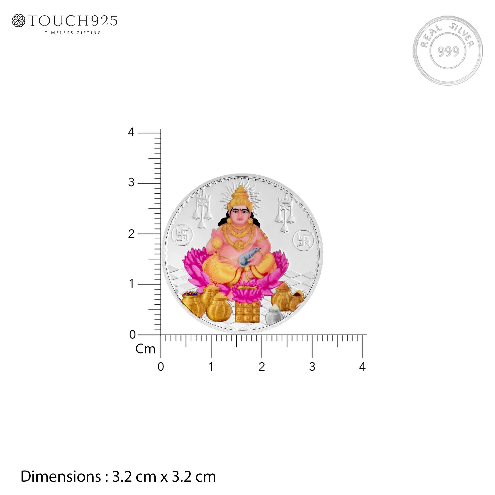 10g Kuber Ji Pure 999 Silver Coin - Image 6