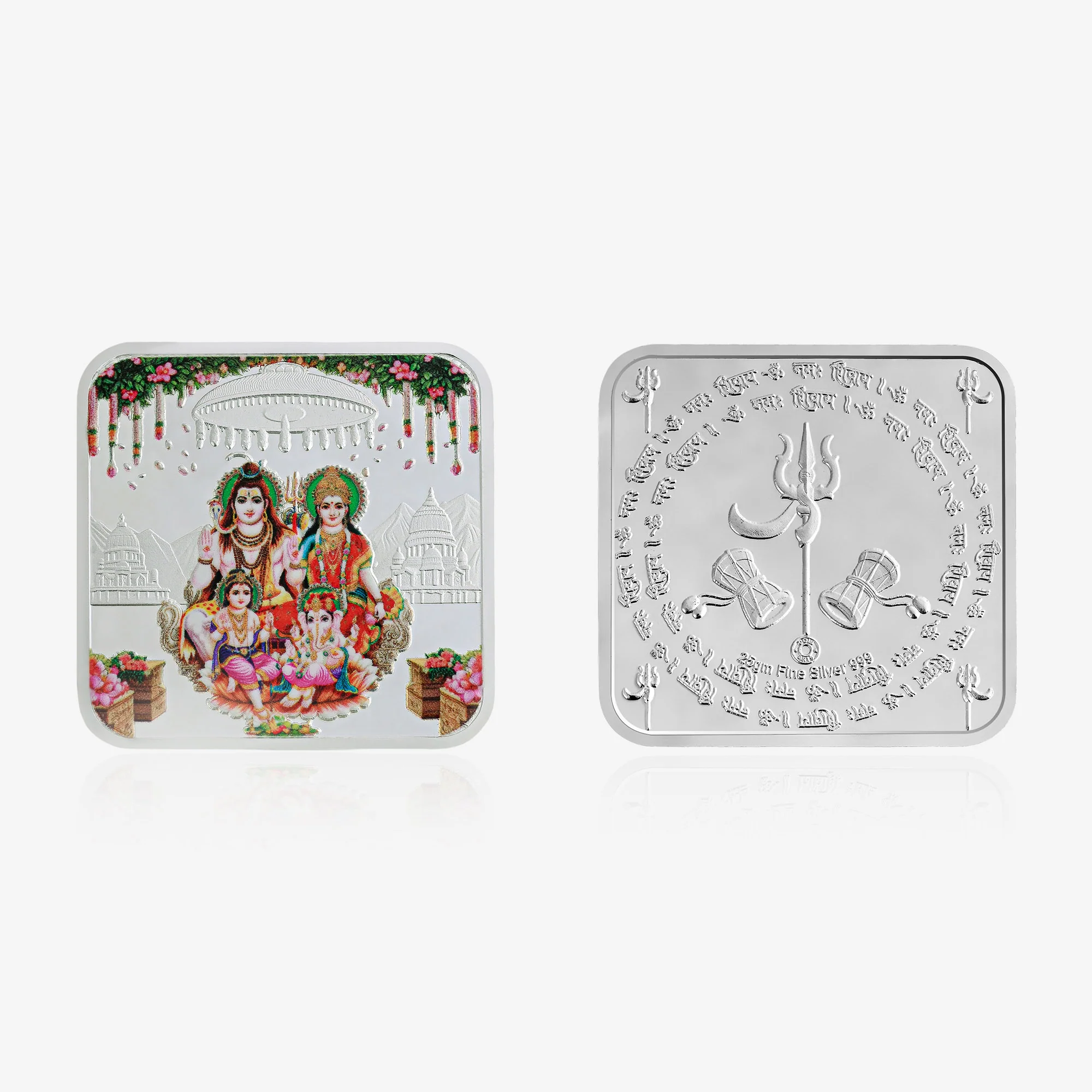 25g Shiv Parivar Pure 999 Silver Coin - Image 5