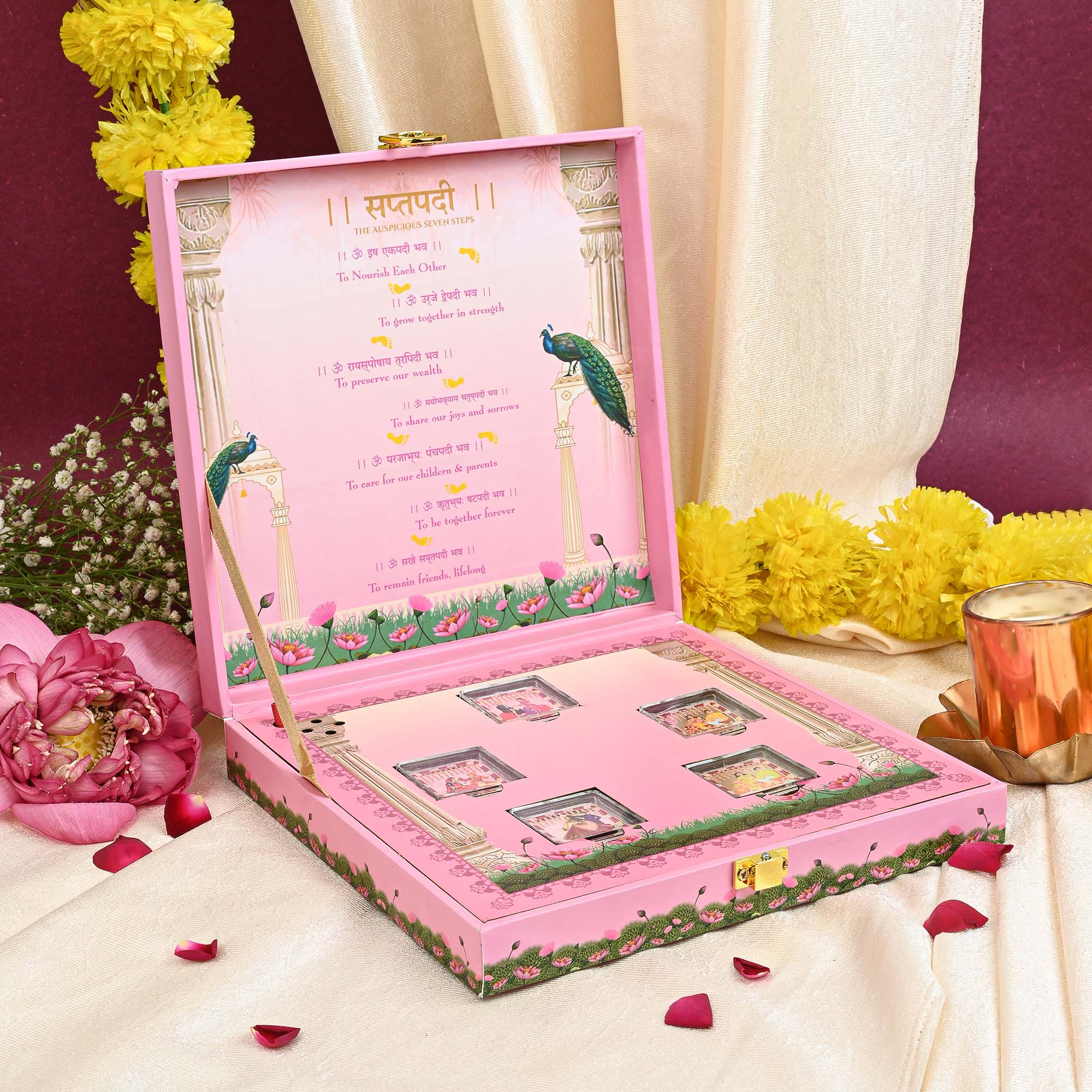 Rasam-Riwaaz 999 Silver Coin Gift Box (5 Coins) - Image 3