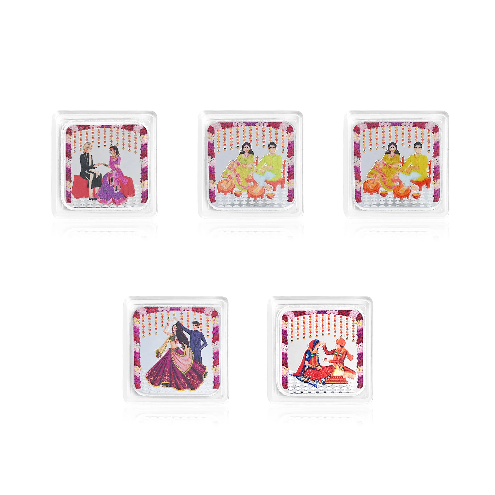 Sacred Rituals Five 999 Silver Coin Set (5 Coins) - Image 4