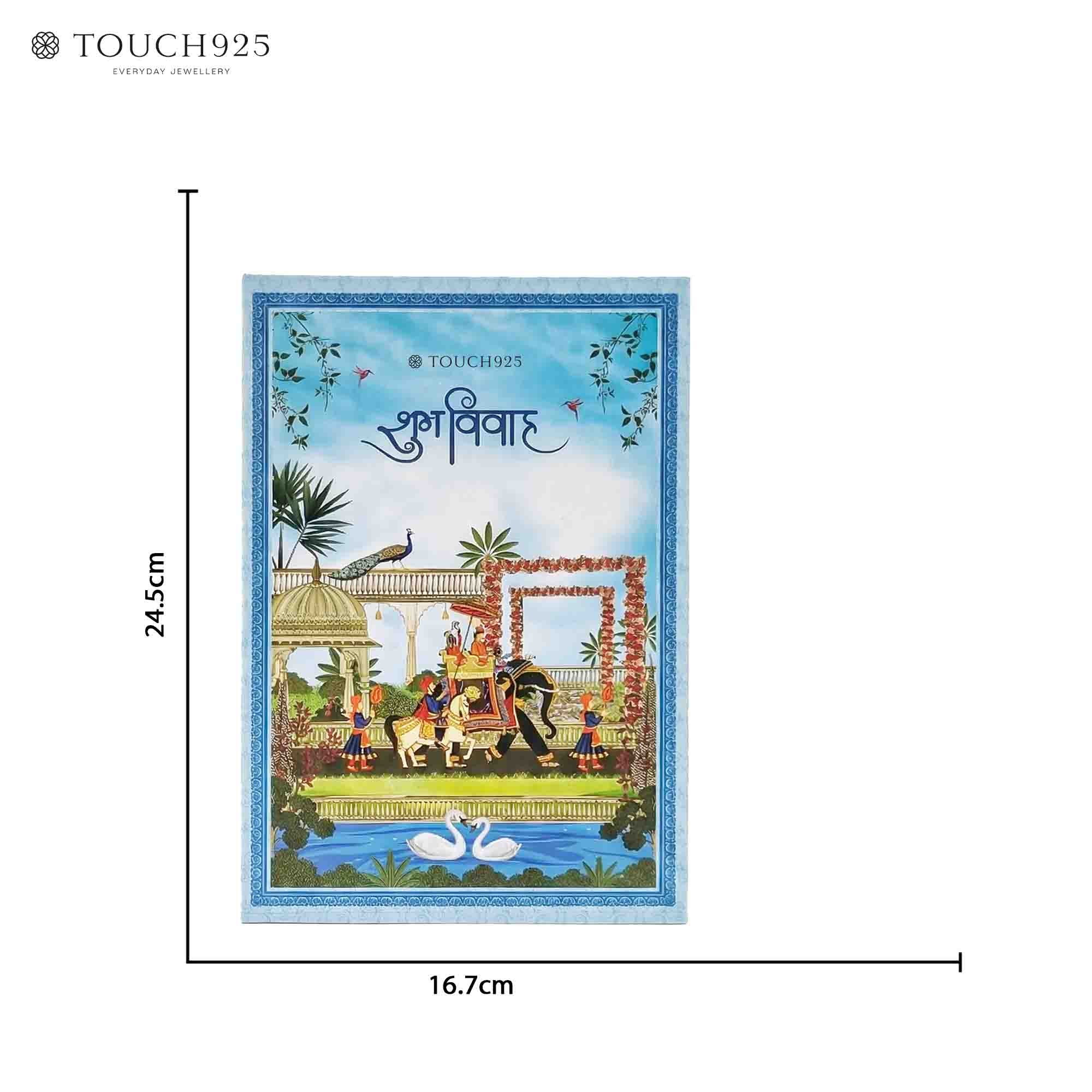Satya Padi Wedding 999 Silver Coin Box (5 Coins) - Image 7