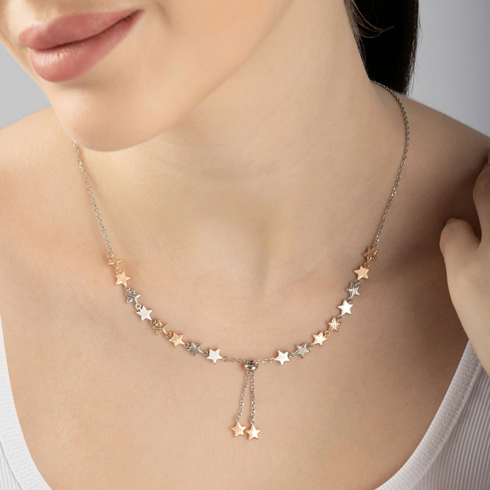 Starry Cascade Necklace - Image 4
