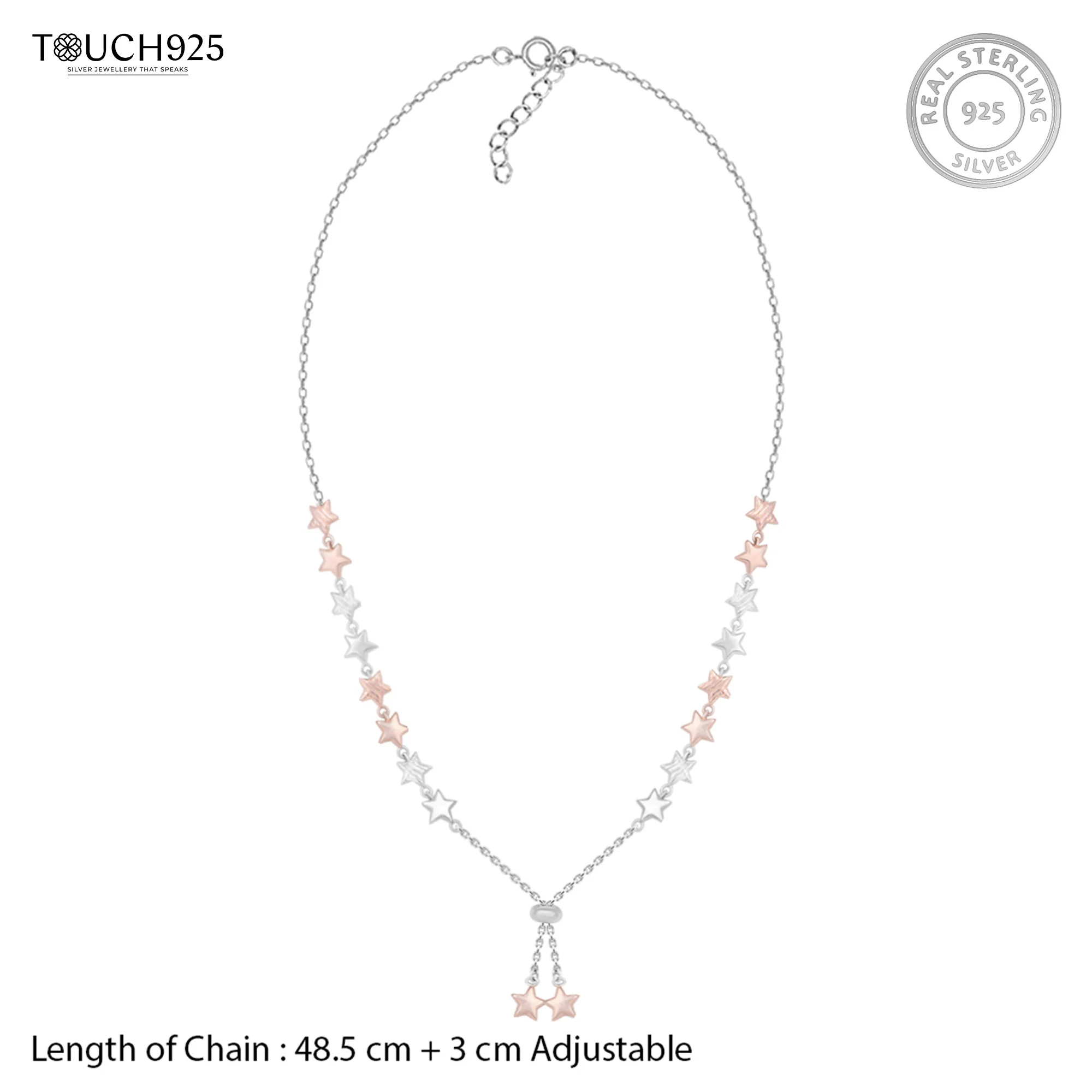 Starry Cascade Necklace - Image 5